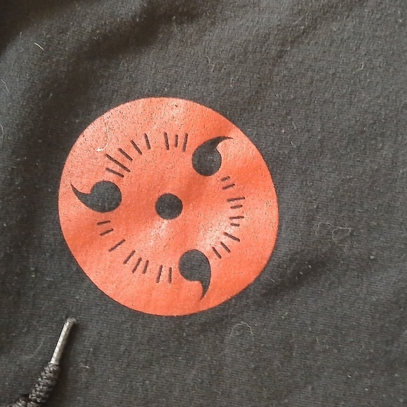 Naruto anime black hoodie size small - Picture 3 of 11